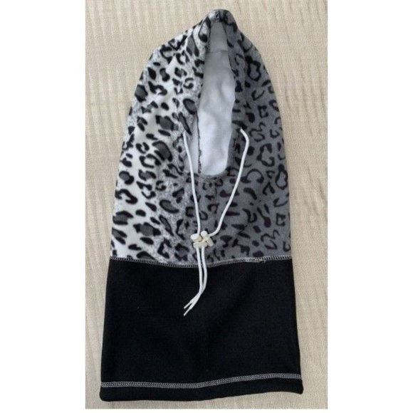 Artic-Summit 6 in 1 Fleece hood reversible wind & water resistant one size Black - Picture 1 of 2